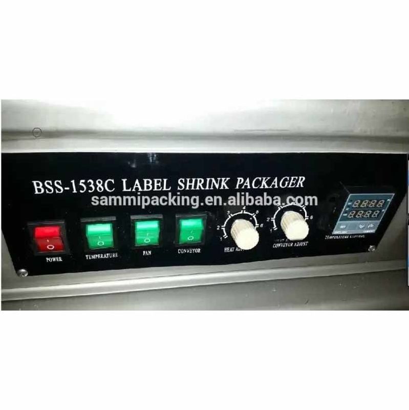 Máquina de embalaje retráctil de sellado de tapas de alta calidad / Máquina de etiquetado de mangas retráctiles para tapas de botellas / Máquina de envoltura retráctil de mangas