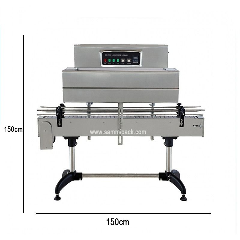 Máquina de embalaje retráctil de sellado de tapas de alta calidad / Máquina de etiquetado de mangas retráctiles para tapas de botellas / Máquina de envoltura retráctil de mangas