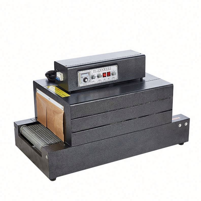 Máquina de embalaje retráctil por túnel de calor de película plástica pequeña en oferta para botellas/cajas, fácil de operar