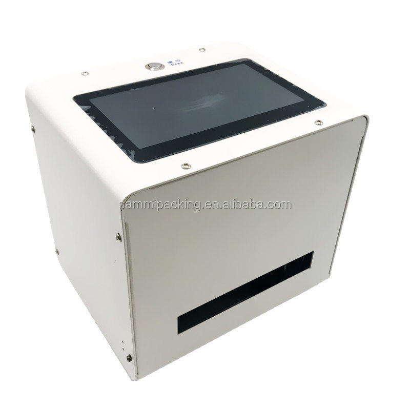 Nueva llegada Impresora inteligente de inyección de tinta de alta definición para bolsas de plástico cartón botella de papel fecha código de impresión