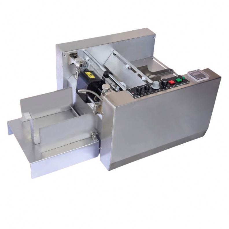 MY-300 Equipo de impresión de codificación de escritorio Máquina de sello de fecha automática de acero inoxidable Máquina de codificación de rueda de tinta sólida