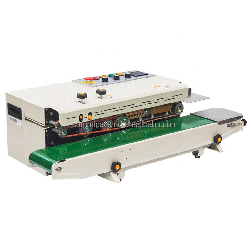 2025 Máquina de embalaje horizontal de bolsas de alimentos eléctricas de tipo cremallera de bolsillo de banda térmica de sellado