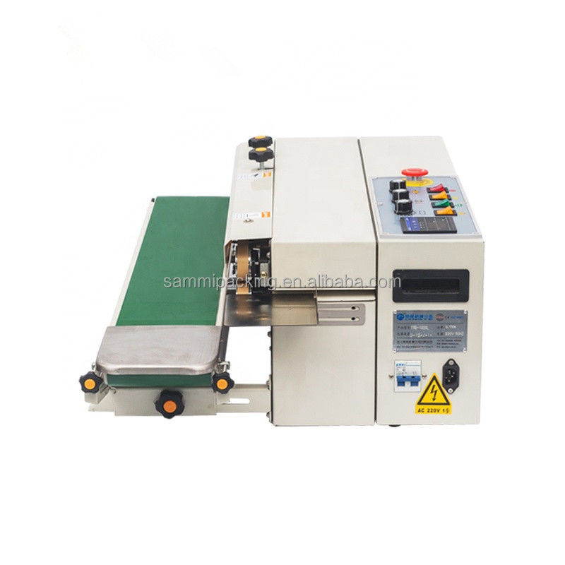 2025 Máquina de embalaje horizontal de bolsas de alimentos eléctricas de tipo cremallera de bolsillo de banda térmica de sellado