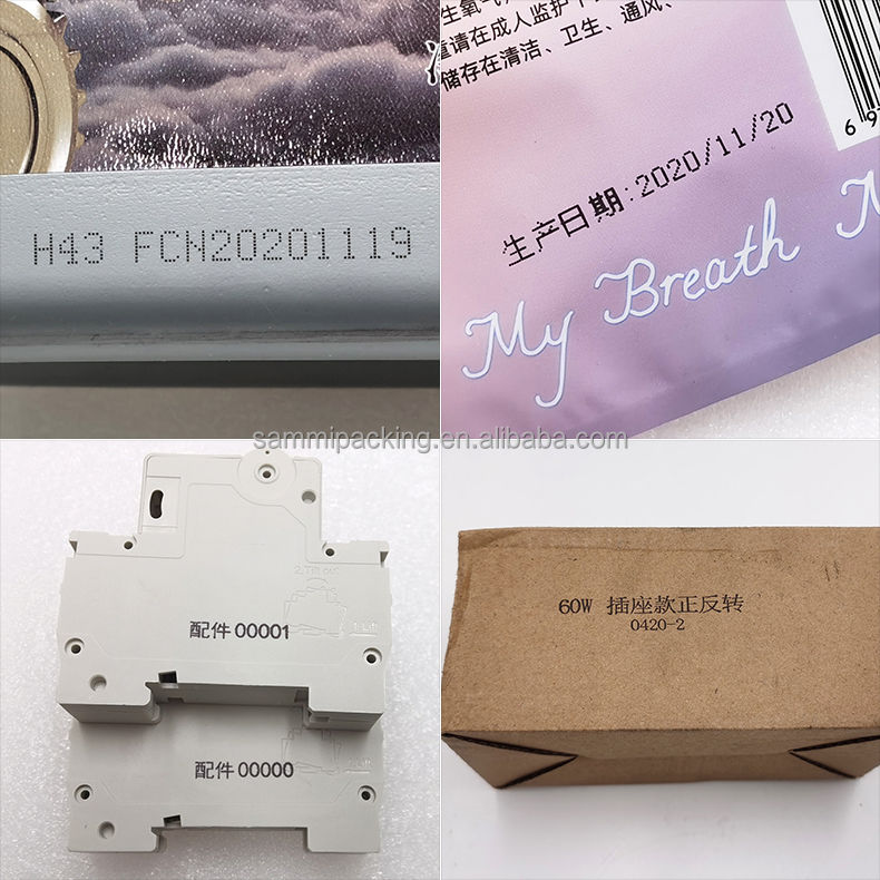 Nueva llegada Mesa de pequeño tamaño Máquina automática de impresión de inyección de tinta inteligente codificador OH1L con un método de operación diferente