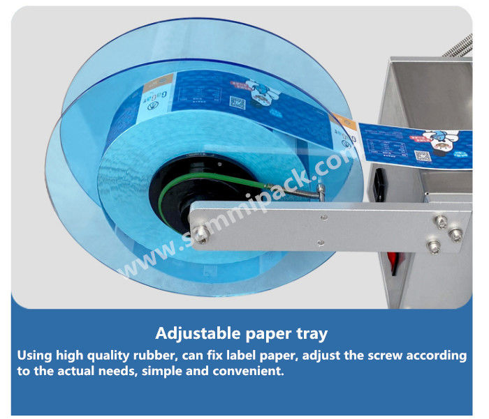 Etiquetadora semiautomática de botellas redondas MT-50, Máquina etiquetadora para latas y botellas de bebidas