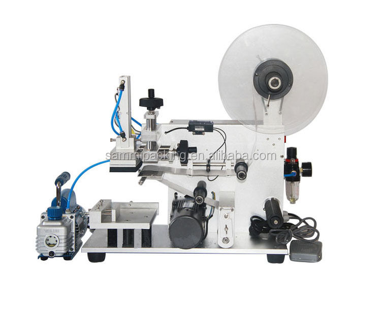 Nueva máquina automática de etiquetado semiautomática para botellas cuadradas, bolsas, alimentos, bebidas, productos químicos, embalaje y cajas de madera