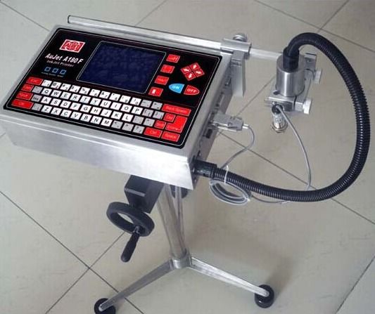 Impresora industrial CIJ de inyección de tinta Código QR Número de lote Impresora de inyección de tinta Impresora CIJ para botella Código de cable de alambre expiración