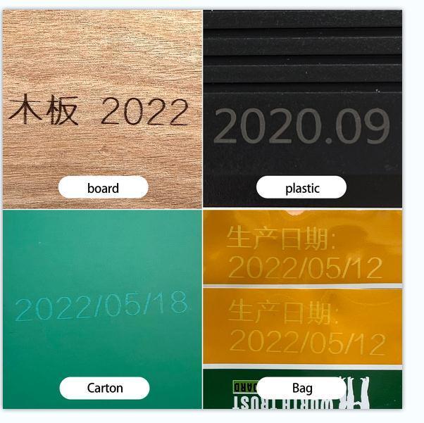 Garantía de buena calidad al 100% Impresora láser UV de escritorio portátil con código de fecha y logotipo, máquina de marcado láser de fibra