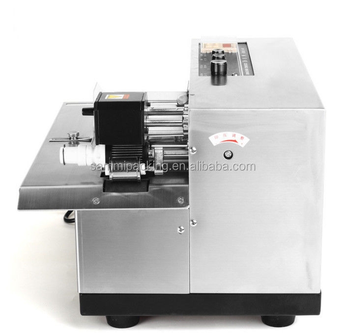 Máquina de codificación automática de tinta sólida MY-380 para impresión de lote/fecha/caducidad en papel, embalaje de película y etiquetas con rodillos de tinta caliente
