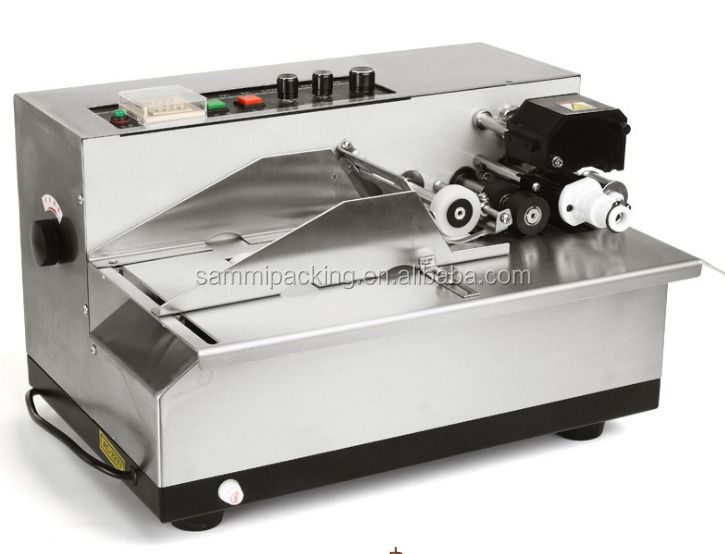 Codificador de Fecha de Caducidad Continuo MY-380F, Máquina de Impresión de Número de Lote con Rodillo de Tinta de Alta Velocidad para Uso Doméstico y Etiquetado Industrial