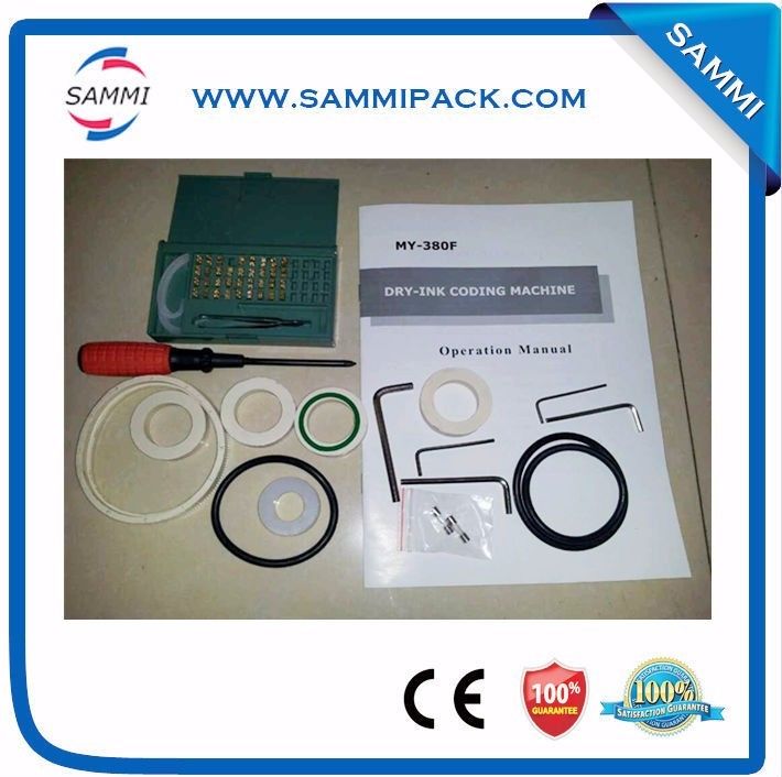 Codificador de Fecha de Caducidad Continuo MY-380F, Máquina de Impresión de Número de Lote con Rodillo de Tinta de Alta Velocidad para Uso Doméstico y Etiquetado Industrial