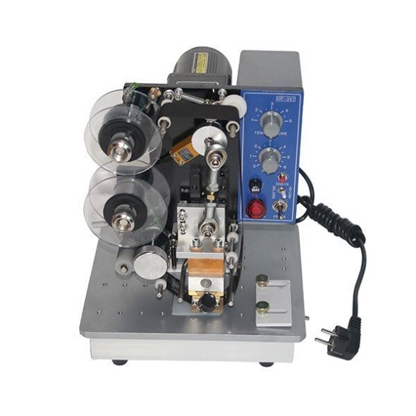 241B Manual Bolsas de plástico Etiquetas de papel de tarjeta Fecha de producción Fecha de vencimiento Máquina de impresión por lotes