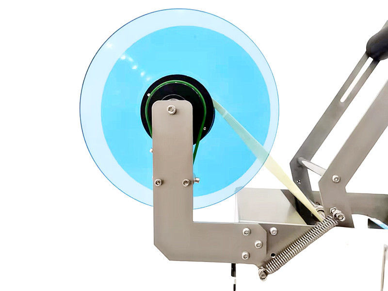 MT-50 Máquina de etiquetado de etiquetas adhesivas semiautomáticas para botellas redondas Jarras para envases de vidrio de papel metálico Uso de alimentos Nuevo usado