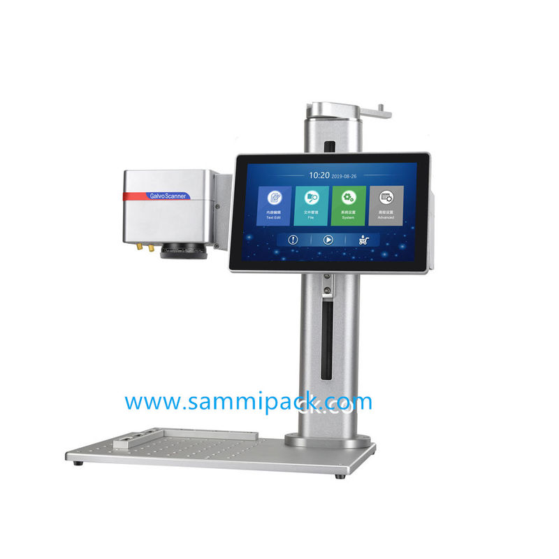 Máquina portátil de marcado por láser de fibra mini para metal 20W 30W láser de grabado profundo