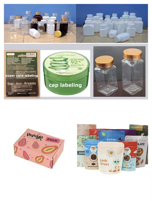 Máquina de etiquetado de superficie plana profesional personalizada Caja/bolsa/capa de etiqueta Adesivo cuadrado Dispensador de etiquetas de botellas