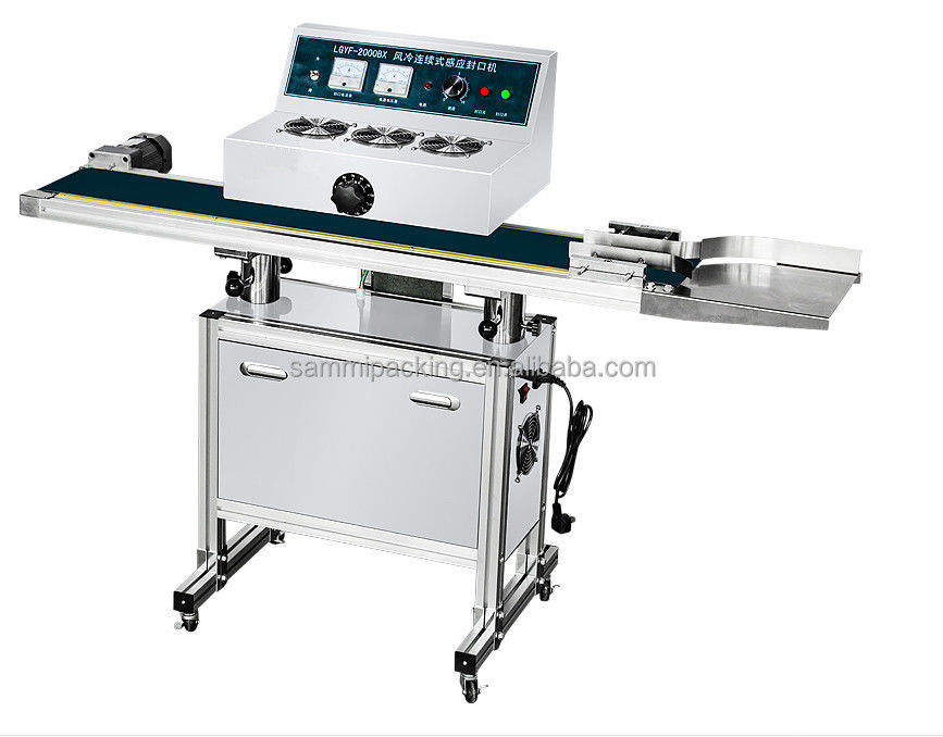 Máquina selladora por inducción automática continua de tipo suelo LGYF-2000B de alta calidad