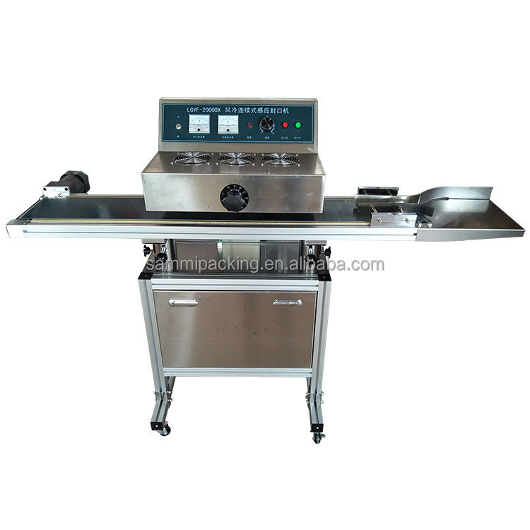Máquina selladora por inducción automática continua de tipo suelo LGYF-2000B de alta calidad