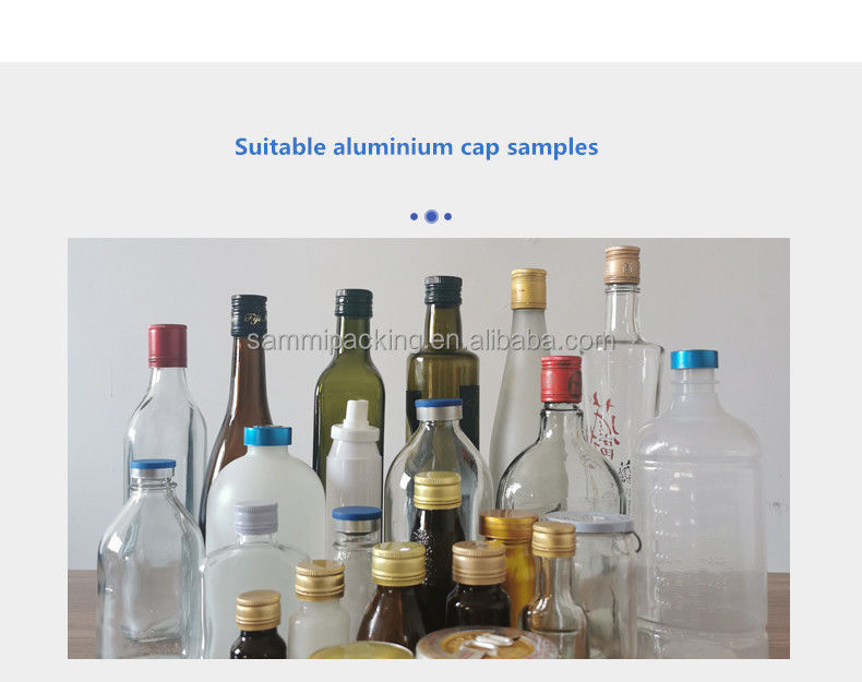 Máquina taponadora semiautomática DK50 para vino, tapón Ropp, tapa de rosca metálica para botellas de vino, tapa de aluminio con cierre de crimpado