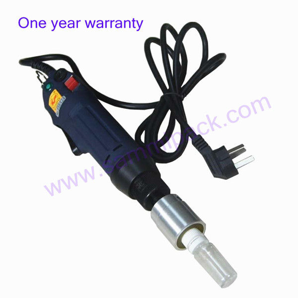 Máquina portátil de tapa de botella eléctrica automática con anillo de seguridad herramienta de sellado de tapa de botella de plástico