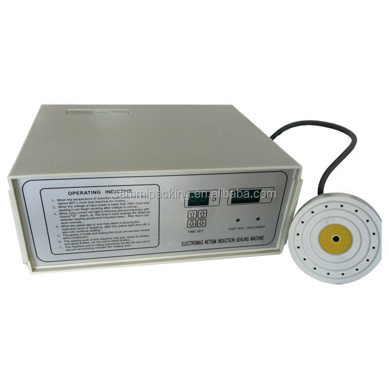 Máquina selladora de juntas de lámina de aluminio portátil eléctrica de mano para sellado de boca de tapa de botella de 20-100 mm para aplicaciones de bebidas