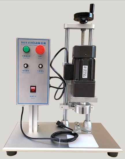 Máquina taponadora de escritorio multipropósito, selladora semiautomática para botellas de plástico, sistema eléctrico de apriete de tapones de rosca, buen precio