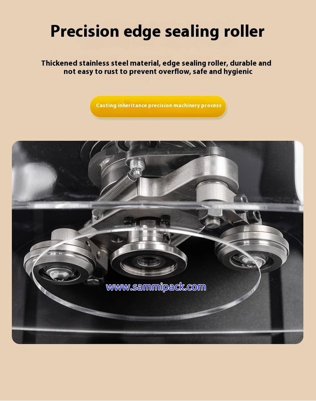 Venta caliente Botella automática de bebidas botella de cerveza burbuja de té limón té inteligente lata de plástico Seamer lata de soda máquina de sellado