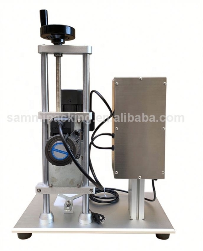Mejor precio Máquina de tapado eléctrico de escritorio DDX-450 Tapador de botellas de vidrio y plástico para aplicaciones de bebidas
