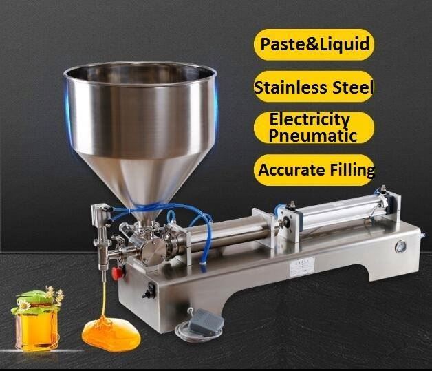 Precio de fábrica de productos calientes Máquina de llenado de pistón de tipo neumático