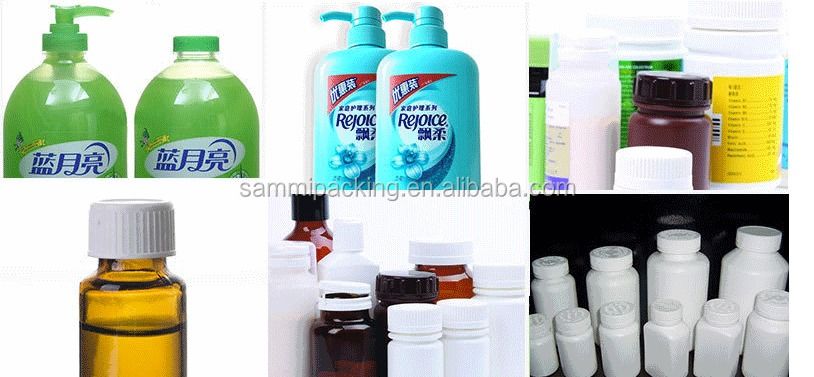 Equipo de tapado de botellas de plástico industrial duradero