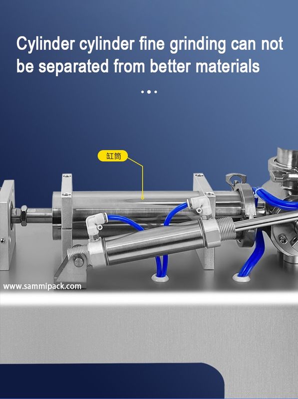 Venta en caliente de calefacción neumática mezcla de loción de crema de cosméticos máquina de llenado para crema de salsa de miel