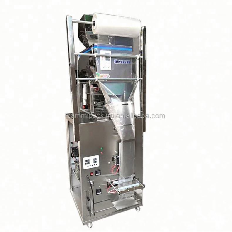 Máquina automática de envasado de snacks de 100g-1000g para patatas fritas, embolsado y pesaje automático