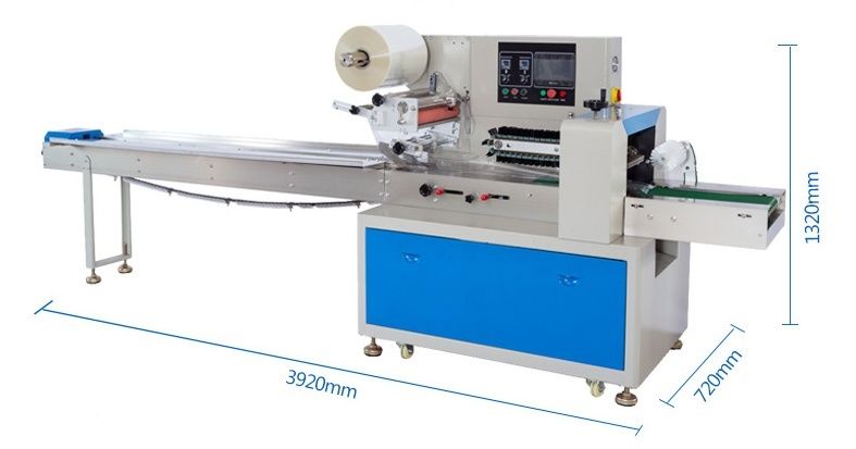 Mejor precio Máquina de embalaje servo de flujo horizontal para juguetes pequeños artículos pequeños