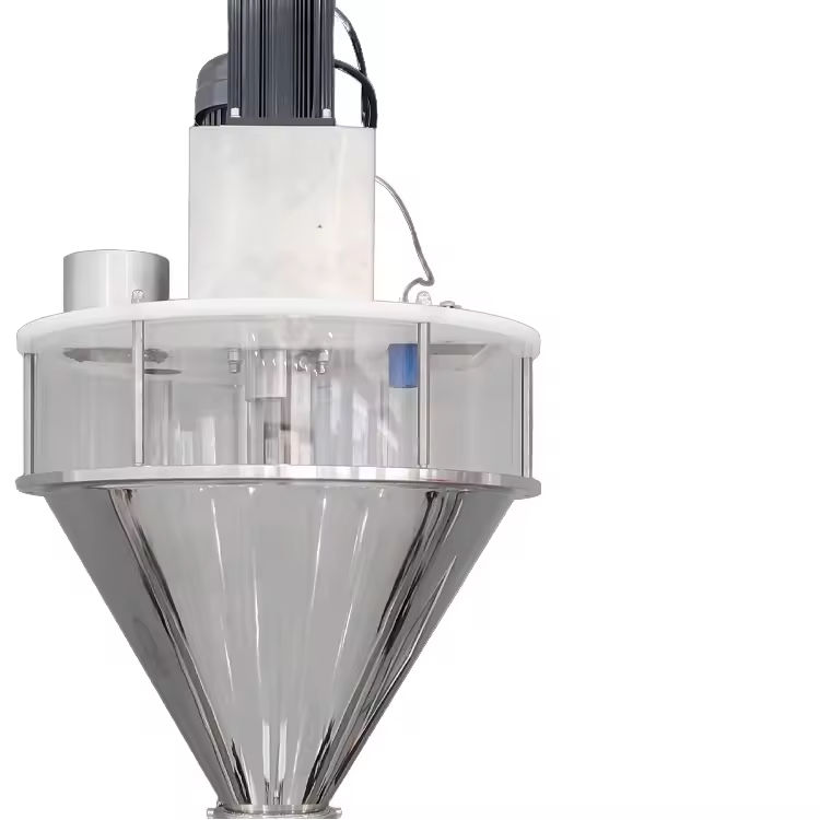 Máquina envasadora cuantitativa de polvo para botellas de polvo seco químico y té en polvo con barrena totalmente automática para industrias