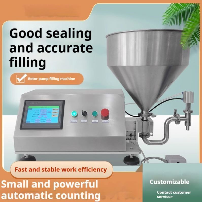 Máquina de llenado de pasta de crema cosmética de loción de cacahuete