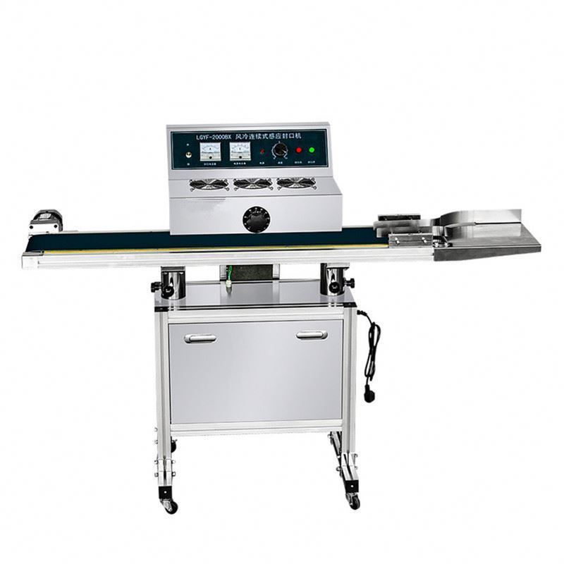 Máquina de sellado automático de frascos de vidrio por inducción de tipo suelo Máquina de sellado automático por inducción