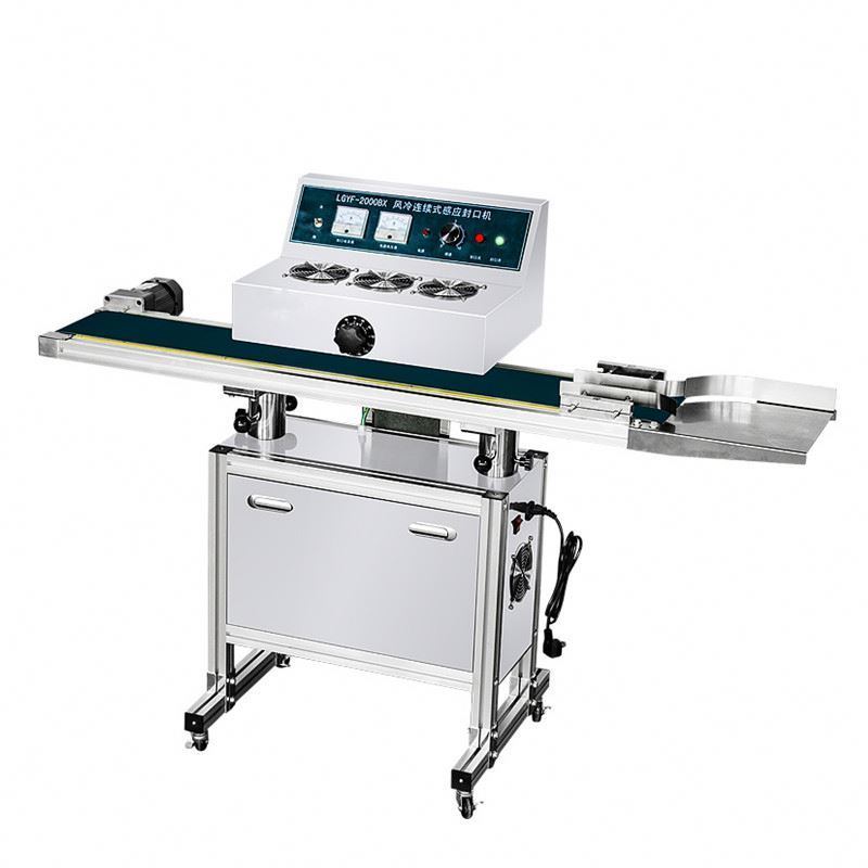 Máquina de sellado automático de frascos de vidrio por inducción de tipo suelo Máquina de sellado automático por inducción