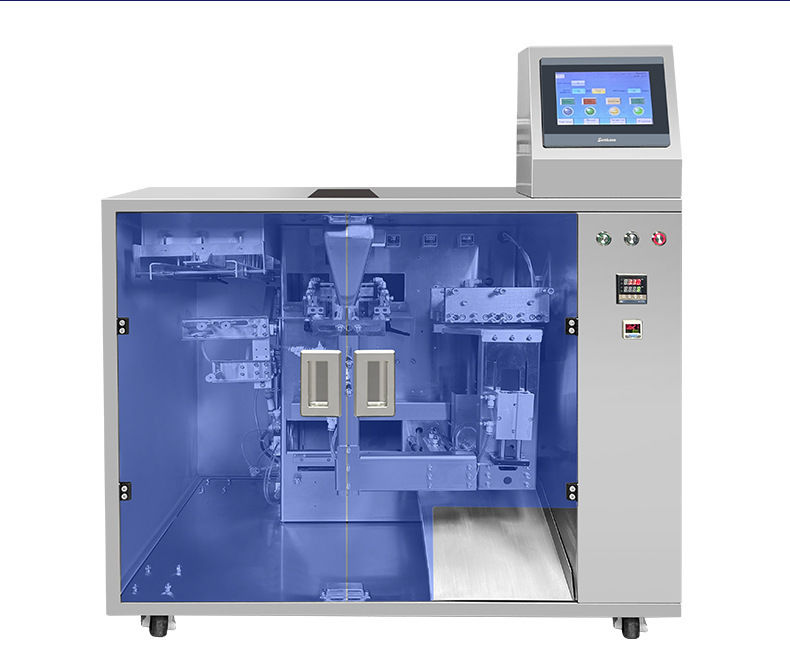 Nuevo diseño Máquina empacadora de llenado y sellado de gránulos de bolsas de pie totalmente automática, precio de fábrica