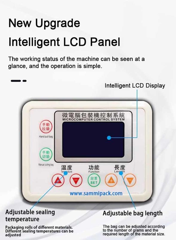 Máquina empacadora de pesaje de café con doble cabezal multifuncional nueva al por mayor para llenar azúcar y granos de café, 500 g y 1000 g, con alta calidad