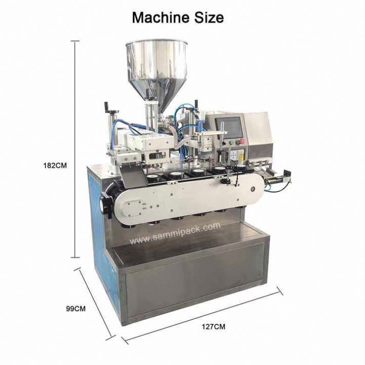 Máquina automática de llenado y sellado de tubos de crema cosmética de tubos blandos ultrasónicos