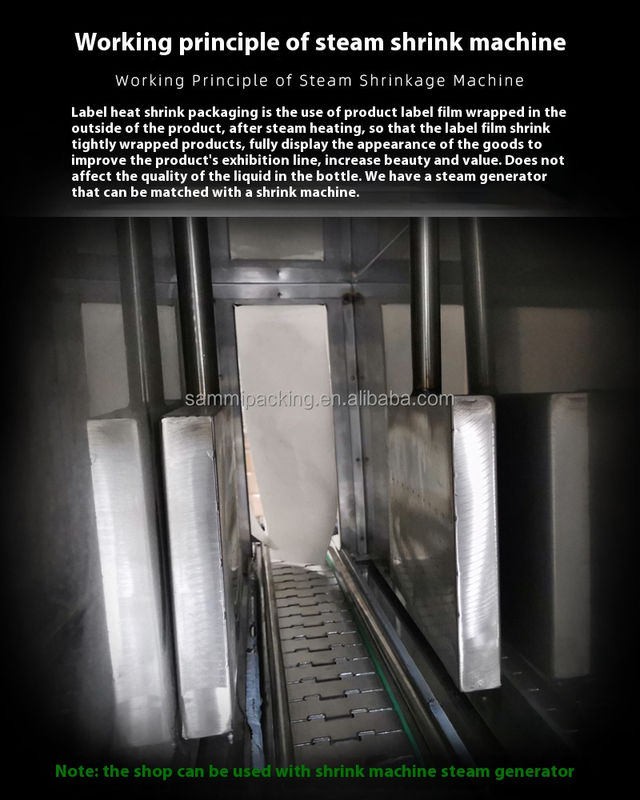 Túnel de contracción de vapor caliente barato,Túnel de contracción de calor de etiqueta de PVC,Máquina de túnel de contracción de vapor