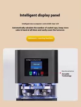 Máquina selladora de latas 3S de alta velocidad, la mejor venta de 2025, selladora de latas inteligente para latas de refrescos/jugos/café/atún, precio al por mayor