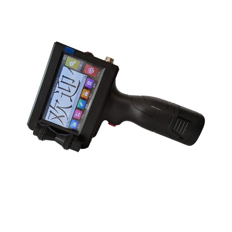 Impresoras de inyección de tinta portátiles de una pulgada 25,4 MM para codificación de fechas, lotes, cartones, madera, bolsas tejidas por inyección de tinta