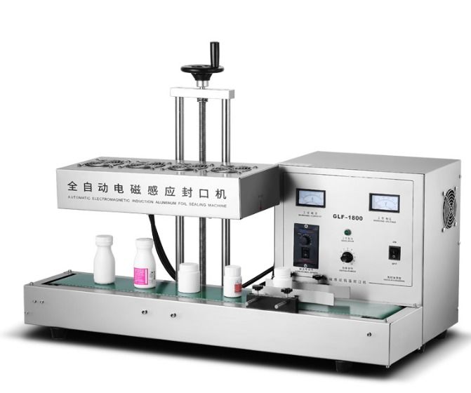 Máquina de sellado de papel de aluminio de alta velocidad/Jarrón de vidrio de acero inoxidable