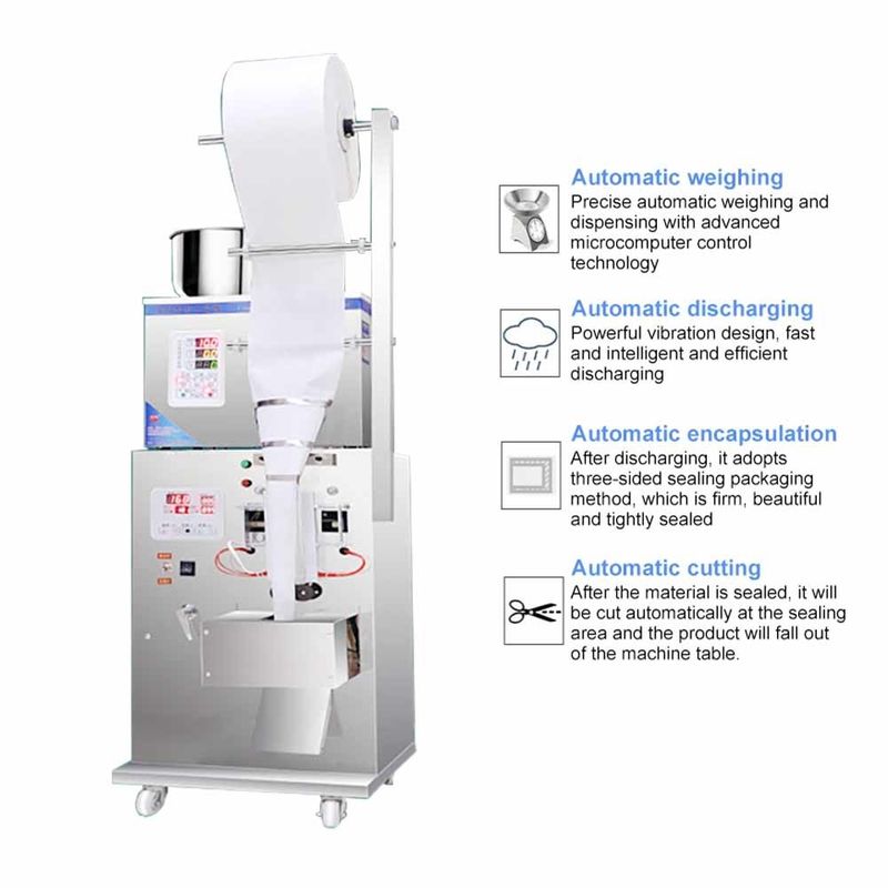 Precio Barato 1-5g Máquina de embalaje de polvo de café de azúcar de palillo Máquina de embalaje automática pequeña para gránulos de polvo con CE