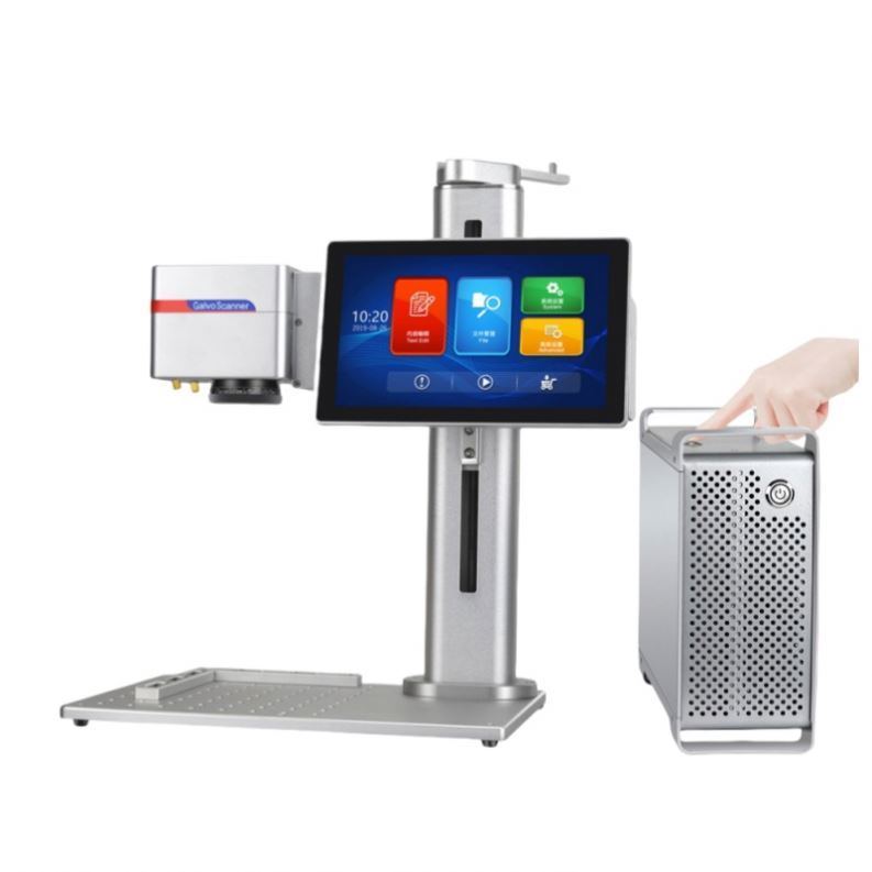 Grabador láser Máquina de grabado láser Mini rápido Impresora de marcado de logotipos Cortador Carpintería Madera Plástico