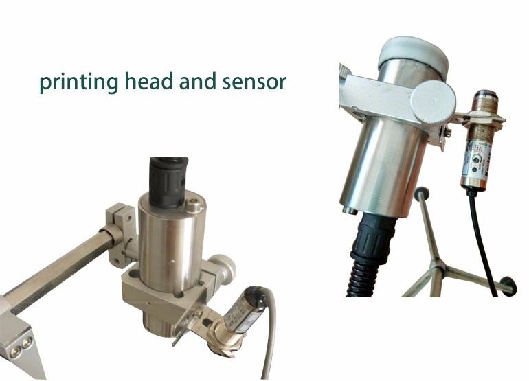 Impresora de inyección de tinta CIJ industrial para marcador de cable de alambre de botella, codificación de fecha de huevo, máquina de impresión de logotipos