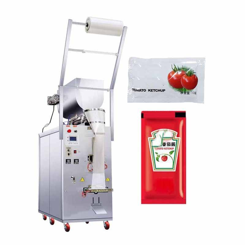 2025 Nueva llegada SMBJ-600AH Máquina de embalaje de líquido automático de 4 lados de sello de bolsa para embalaje de tomate ketchup Precio de fábrica