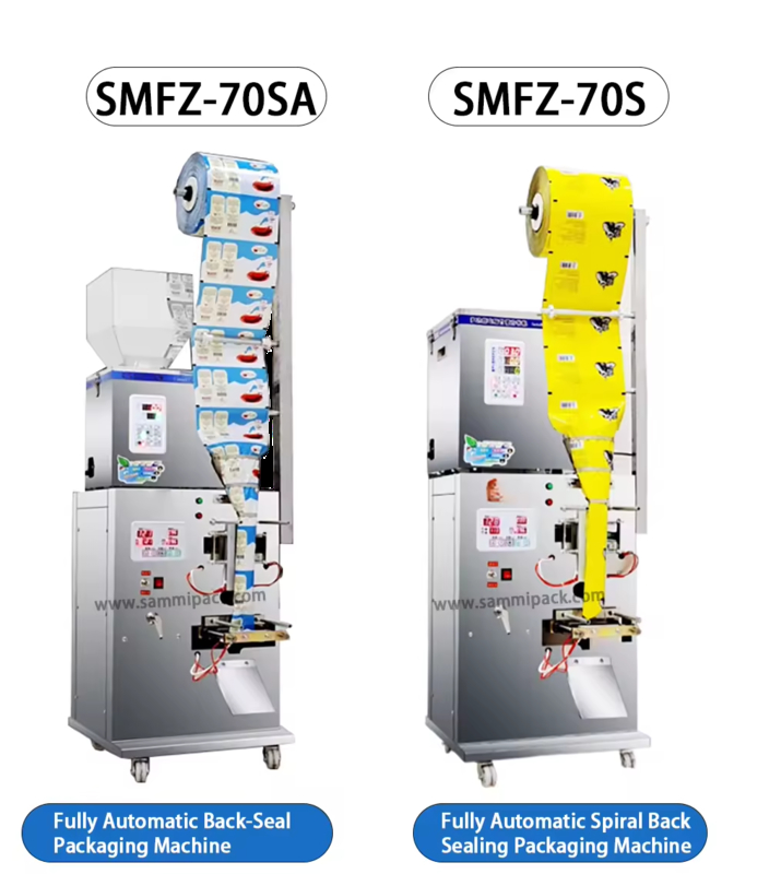 Máquina de embalaje de semillas de grano de té con múltiples funciones