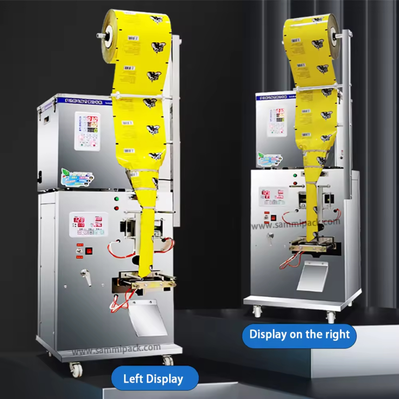 Máquina empacadora de palitos de café, azúcar y bolsas de té de 3 lados, automática, fácil de operar y de gran venta