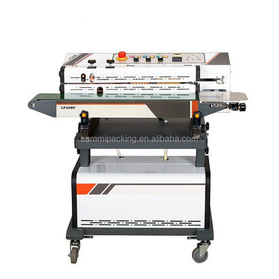 Máquina de sellado vertical LF1080B, sellador automático de banda de lavado de nitrógeno al vacío